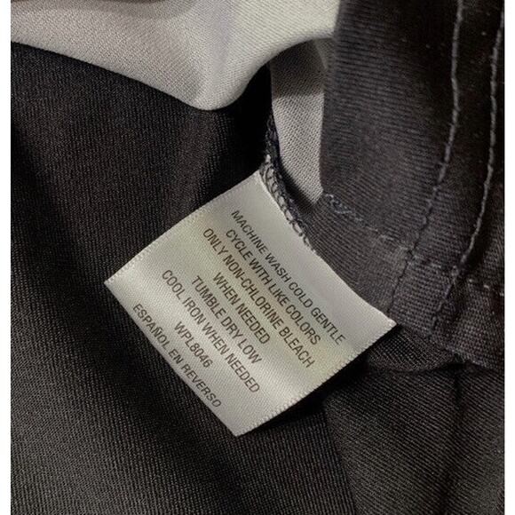 GREG NORMAN Tasso Elba Black Gray Golf Polo Shirt Short Sleeve Play Dry Size XL - Picture 5 of 8